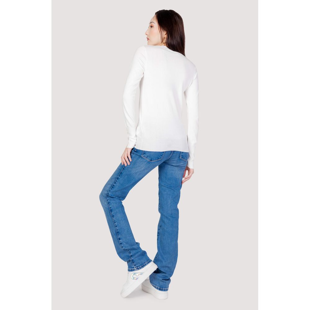Guess White Cotton Sportswear