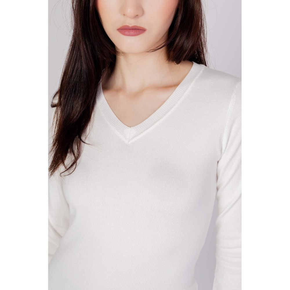 Guess White Cotton Sportswear