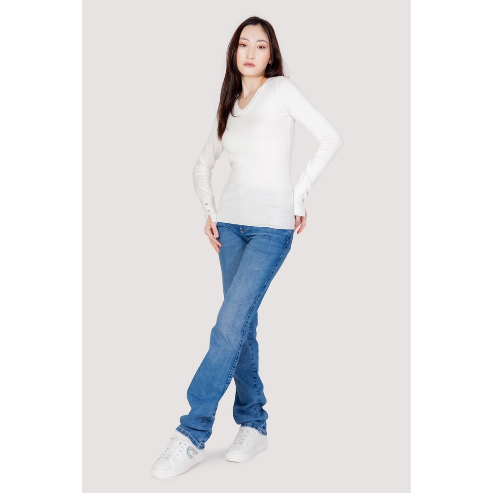 Guess White Cotton Sportswear