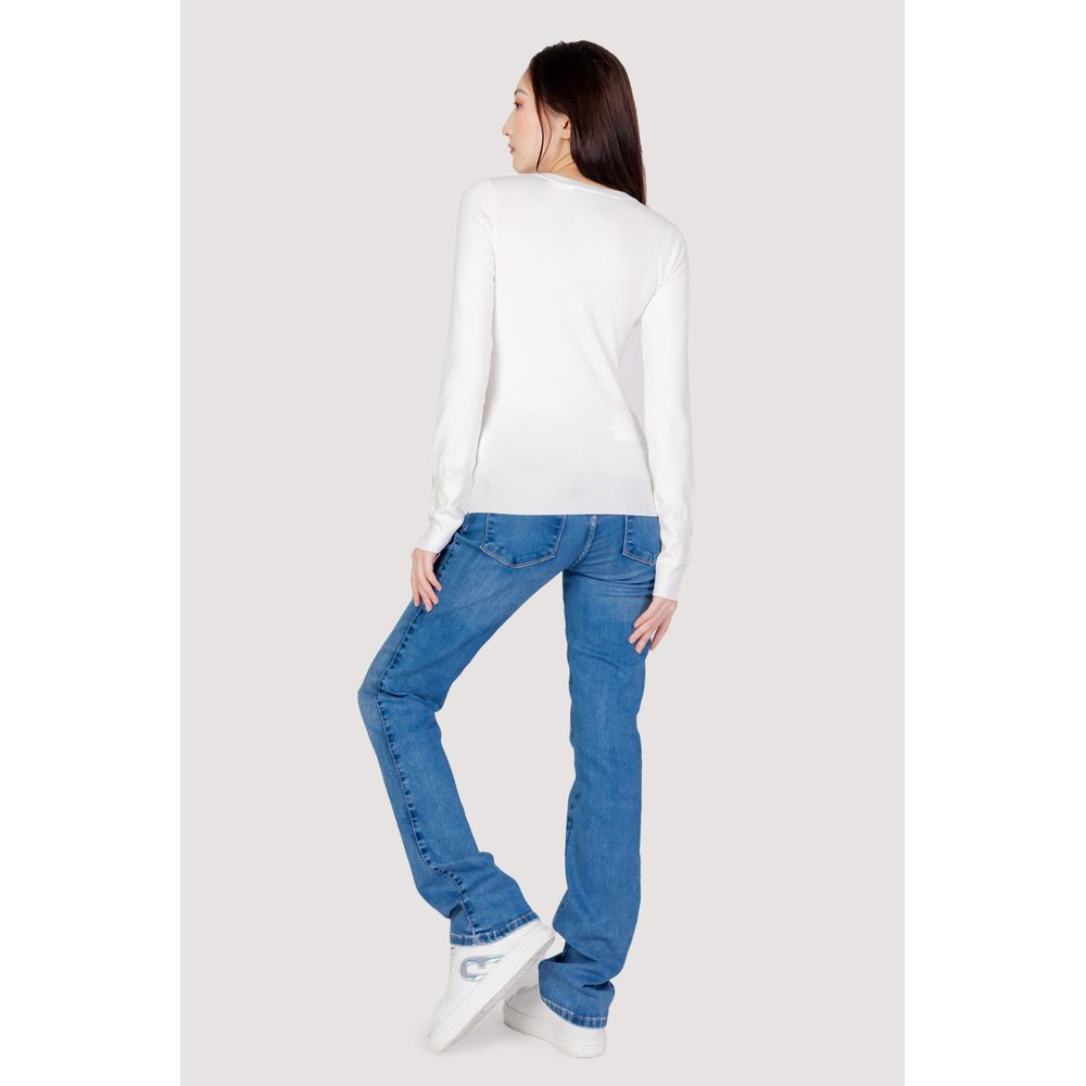 Guess White Cotton Sportswear