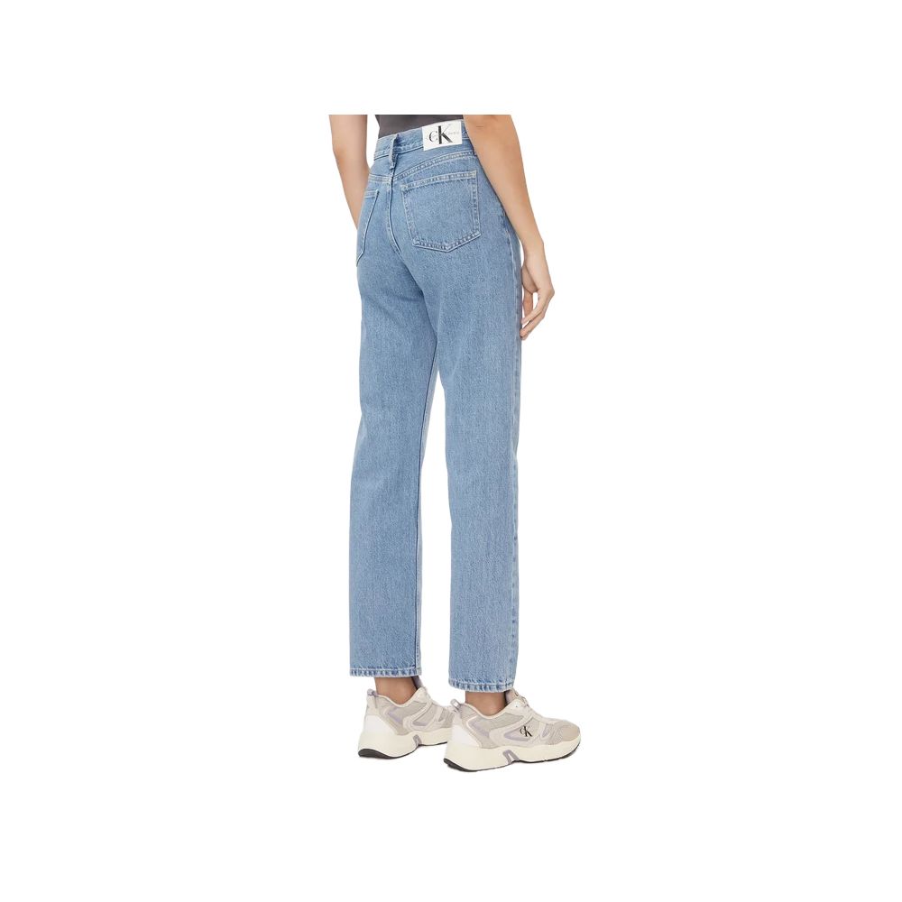 Calvin Klein Jeans Light Blue Cotton Relaxed Fit Jean $213.00 Calvin Klein Jeans Luzworld