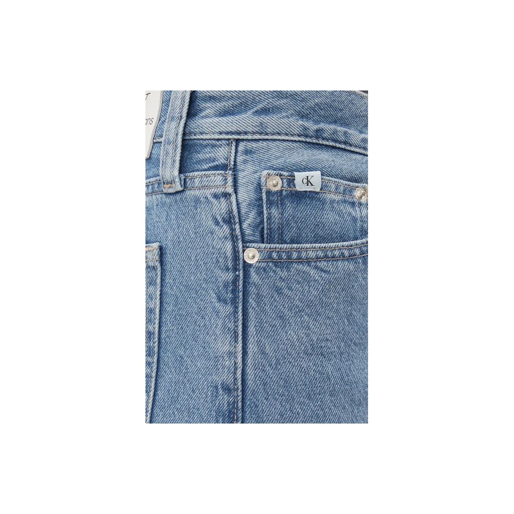 Calvin Klein Jeans Light Blue Cotton Relaxed Fit Jean $213.00 Calvin Klein Jeans Luzworld