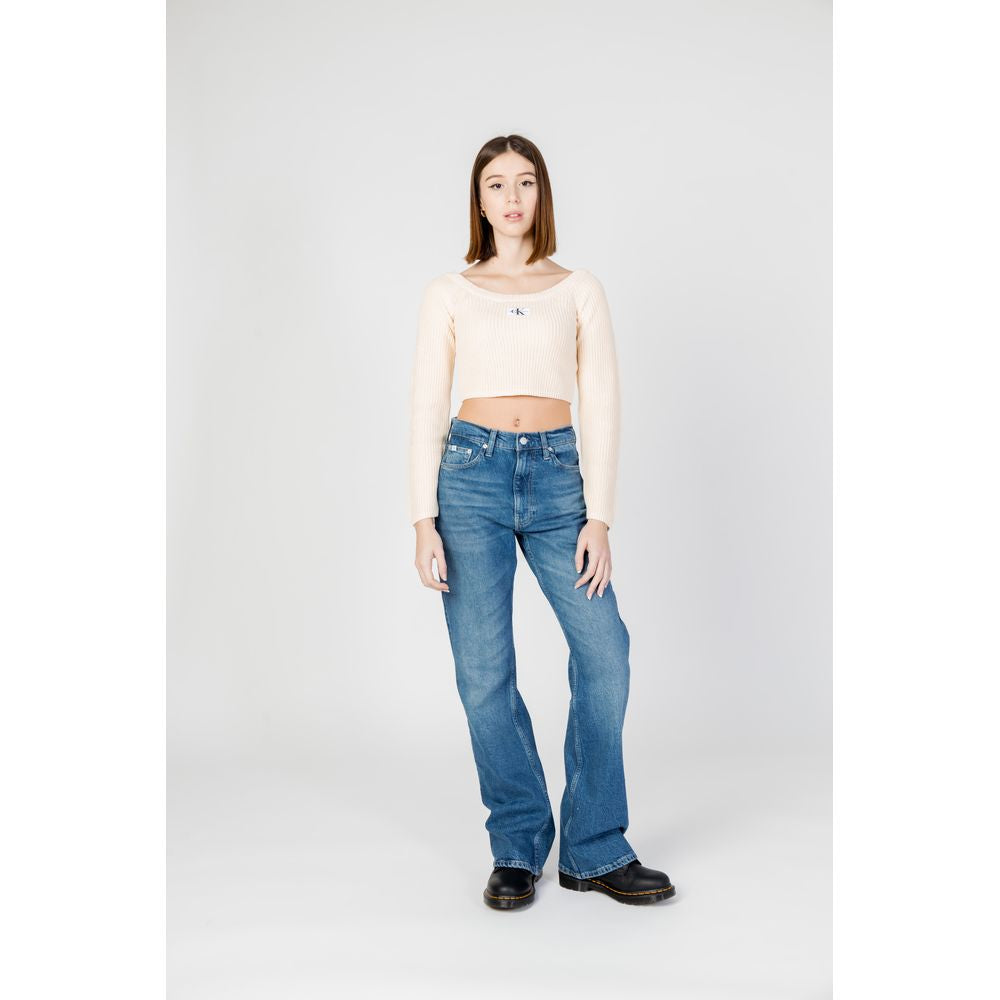 Calvin Klein Jeans Blue Cotton Mom Jean $244.00 Calvin Klein Jeans Luzworld