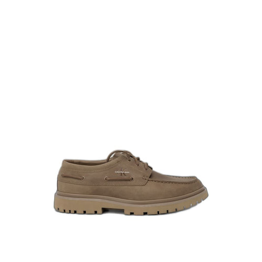 Calvin Klein Jeans Brown Leather Oxfords And Derby $300.00 Calvin Klein Jeans Luzworld