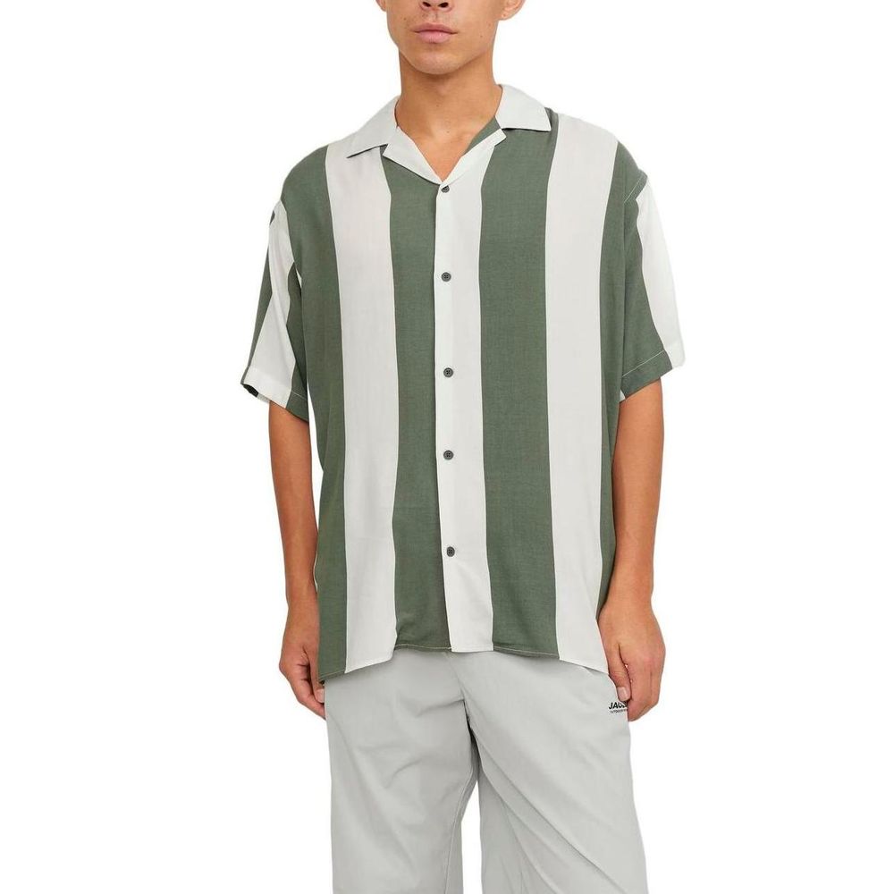 Jack Jones Green Viscose Shortsleeve $121.00 Jack Jones Luzworld