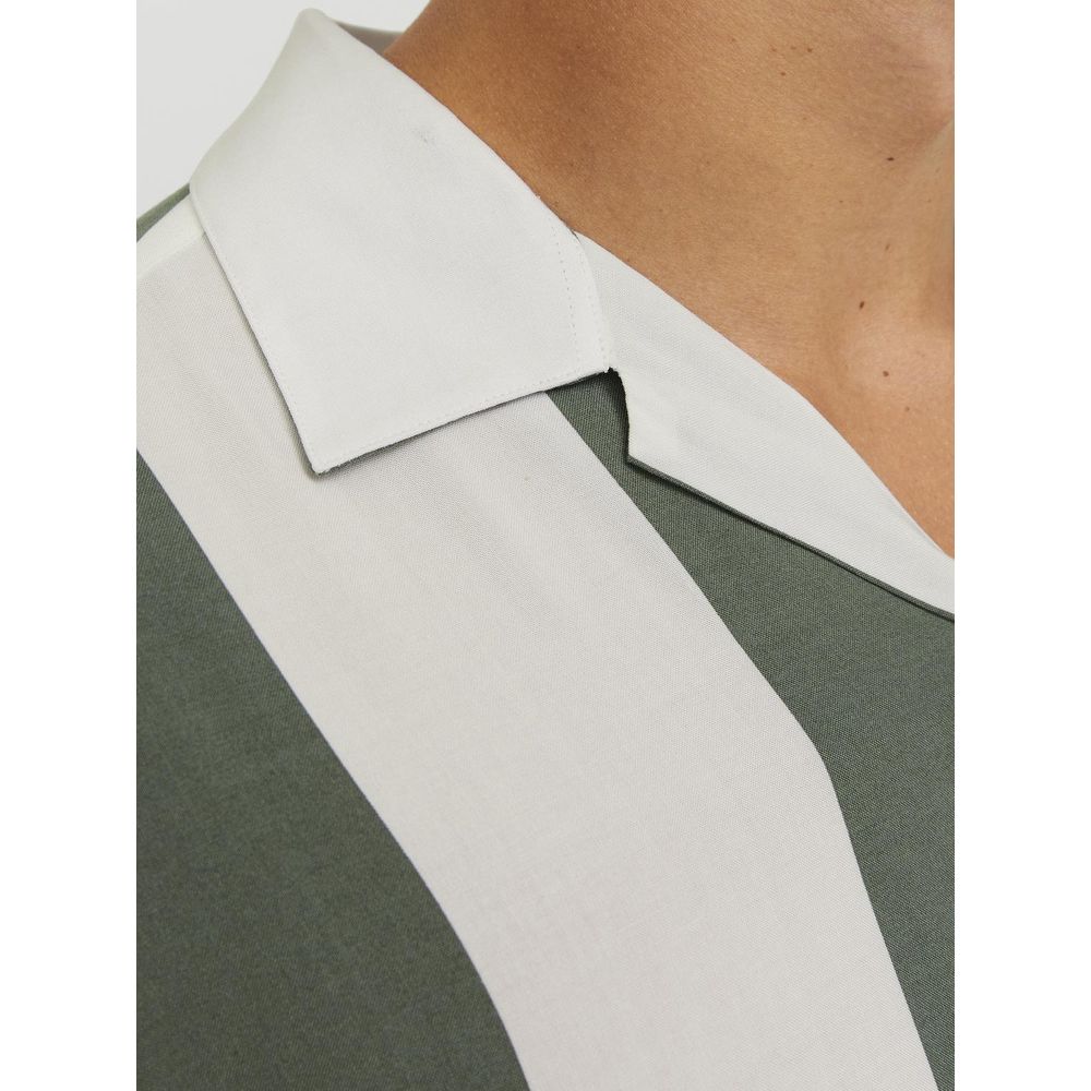 Jack Jones Green Viscose Shortsleeve $121.00 Jack Jones Luzworld