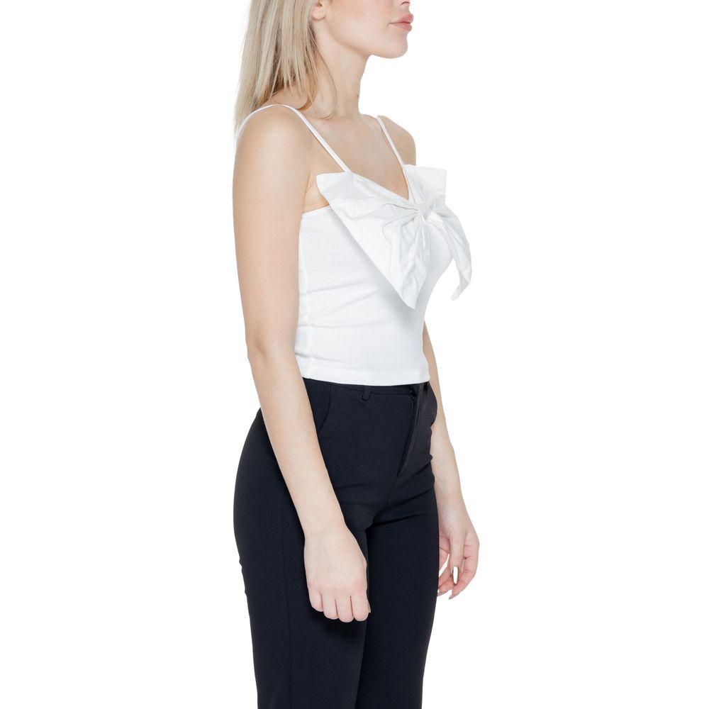 Only White Organic Cotton Tank Top $104.00 Only Luzworld