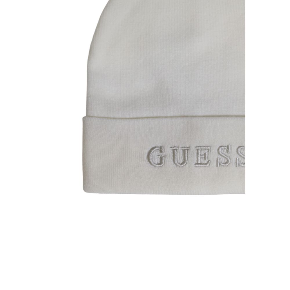 Guess Cream Marabou Caps Baseball Hat