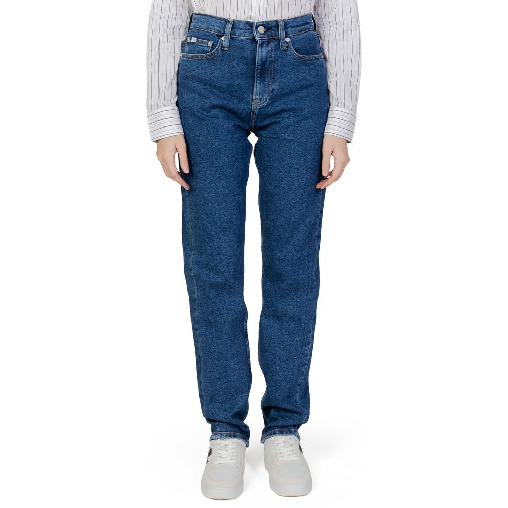 Calvin Klein Jeans Blue Cotton Slim Fit Jean $213.00 Calvin Klein Jeans Luzworld