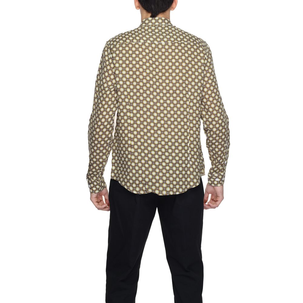 Gianni Lupo Beige Linen Shirt $170.00 Gianni Lupo Luzworld