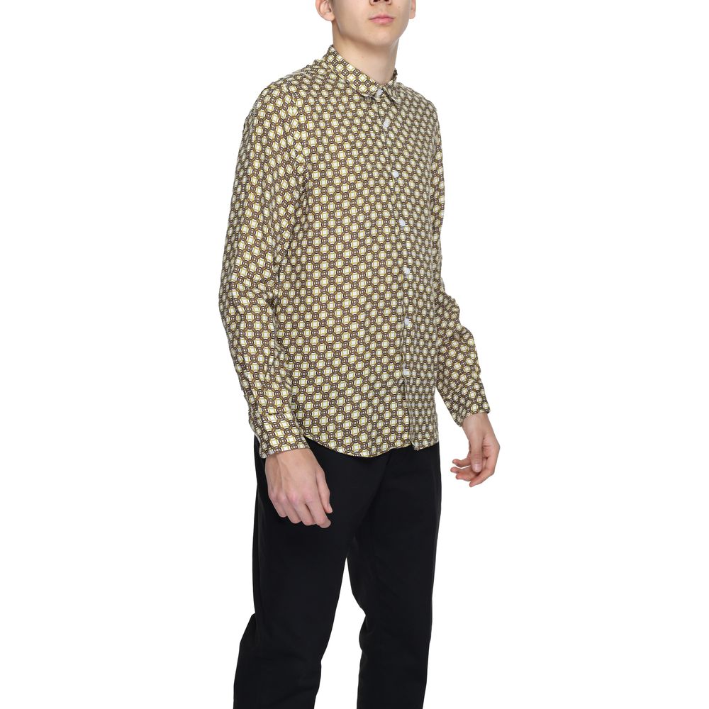 Gianni Lupo Beige Linen Shirt $170.00 Gianni Lupo Luzworld