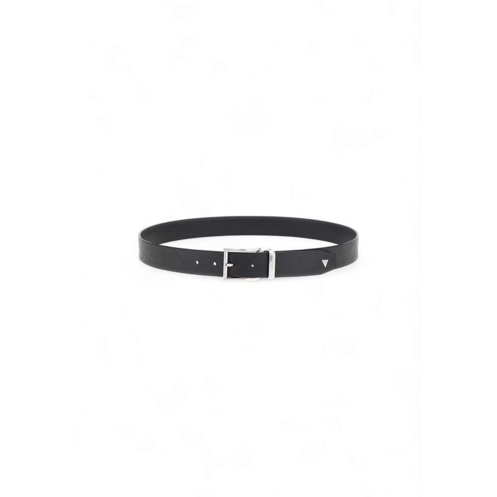 Guess Black Leather Belt $177.00 Guess Luzworld