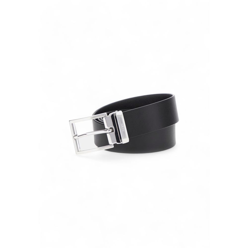 Guess Black Leather Belt $177.00 Guess Luzworld