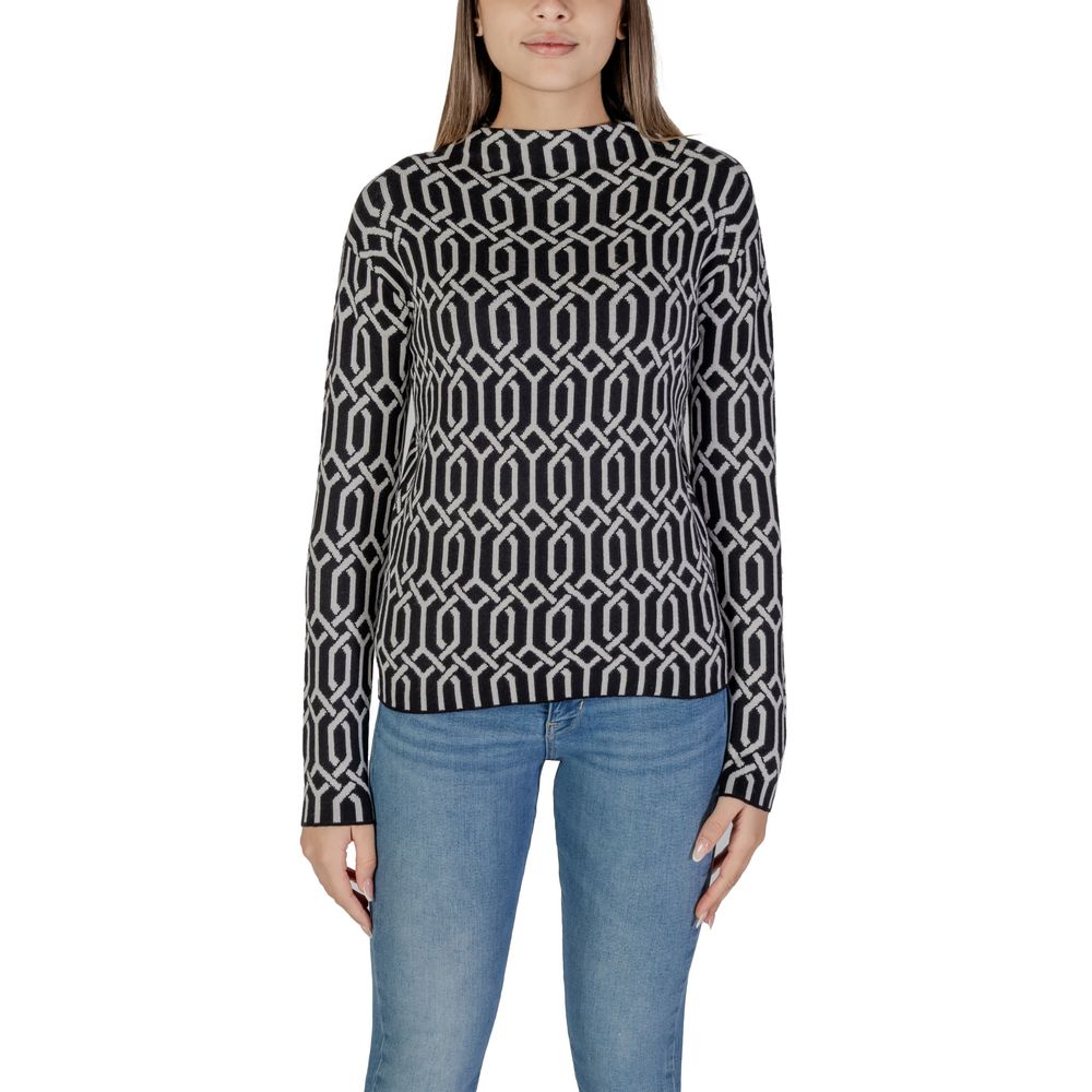 Street One Black Viscose Sweater $154.00 Street One Luzworld