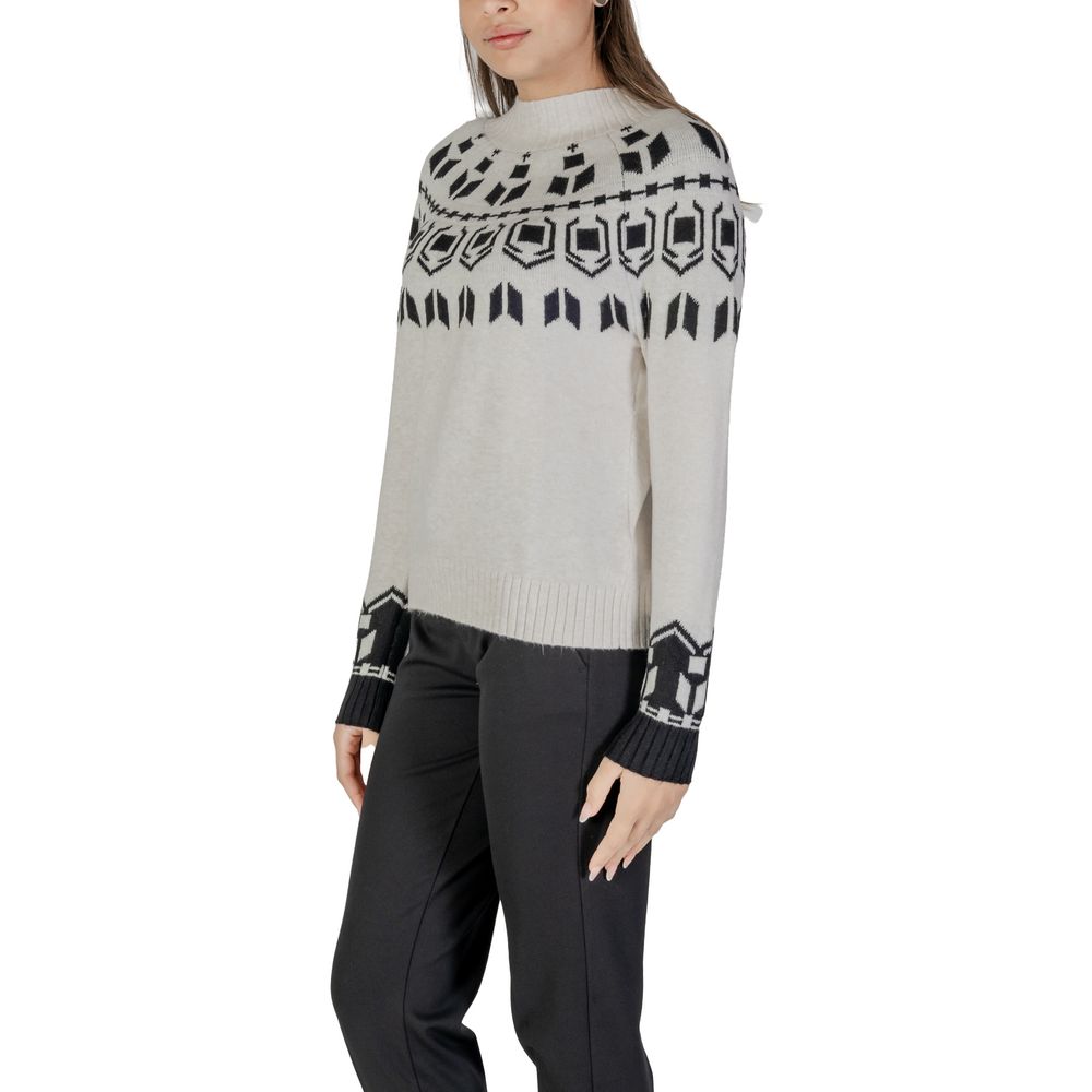 Street One Cream Cotton Sweater $166.00 Street One Luzworld