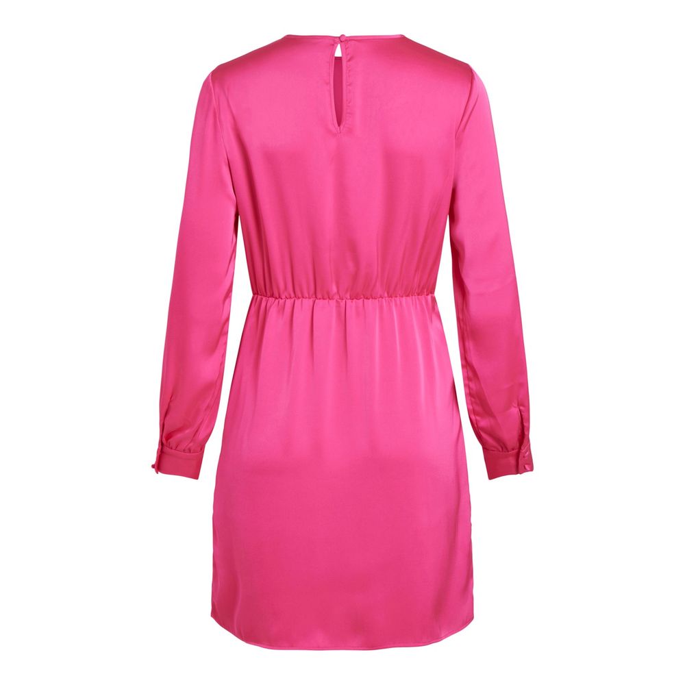 Vila Clothes Pink Polyester Short
