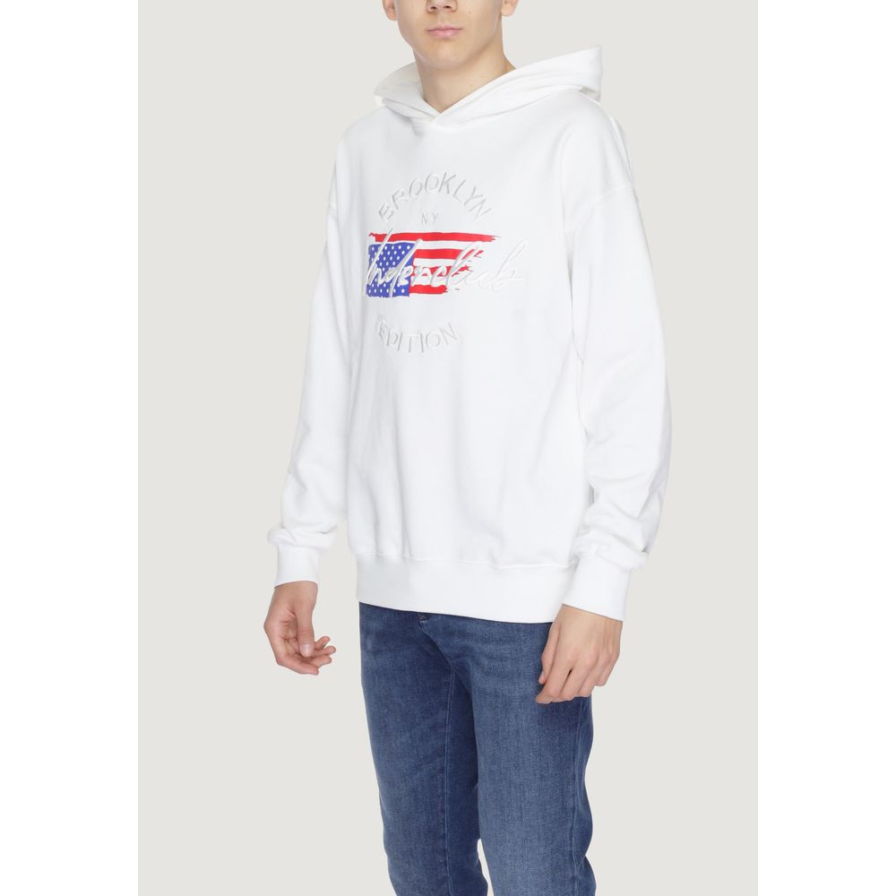 Underclub White Cotton Hoody $207.00 Underclub Luzworld