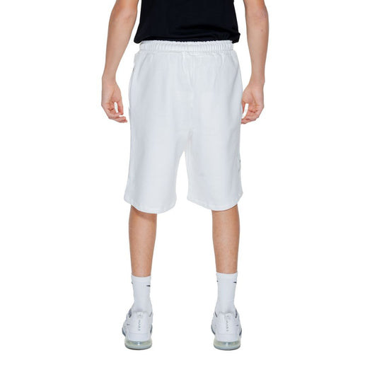Underclub White Cotton Bermuda $164.00 Underclub Luzworld