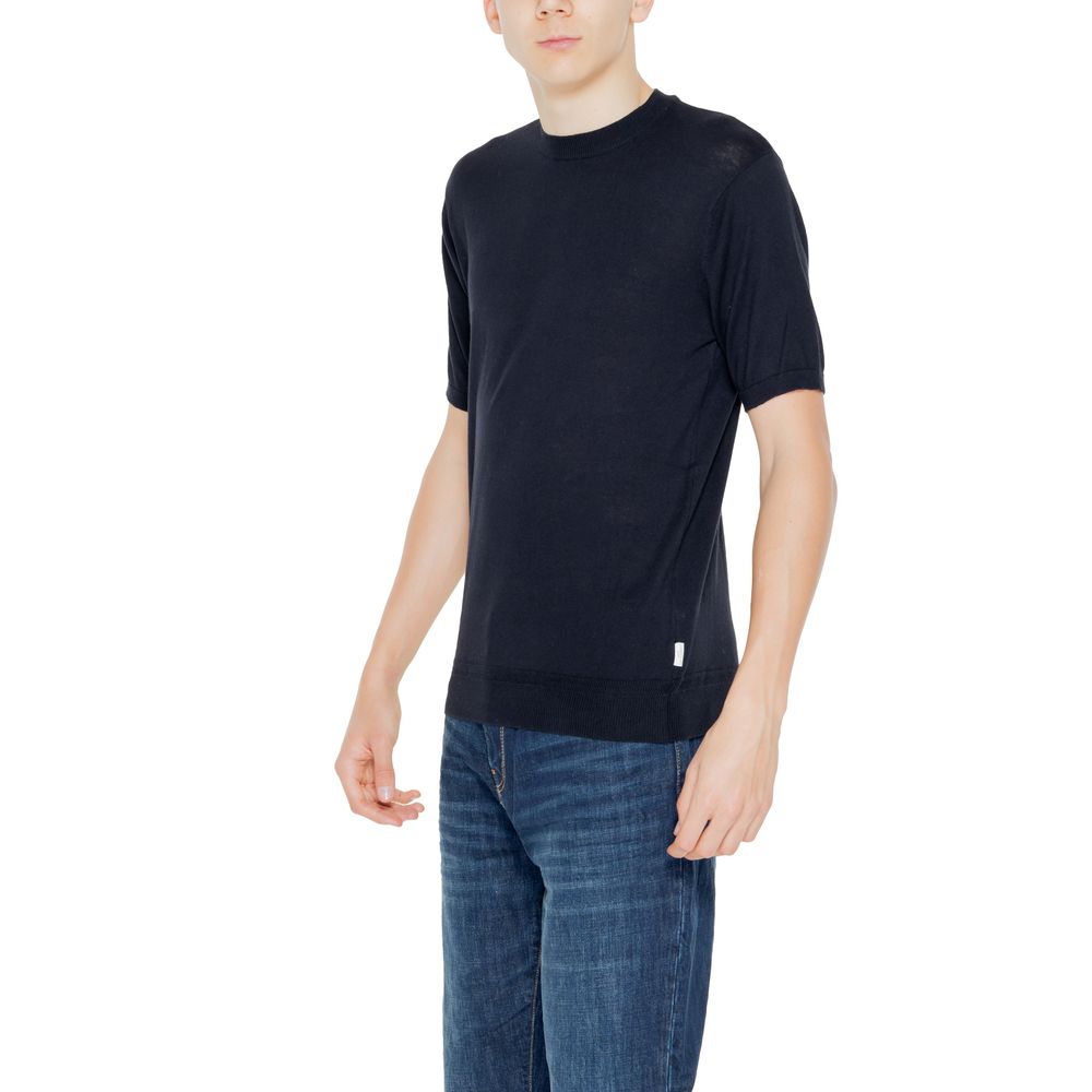 Hamaki-Ho Black Cotton Sweater $135.00 Hamaki-Ho Luzworld