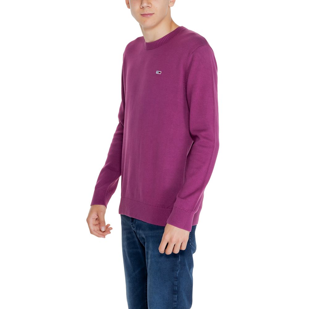 Tommy Hilfiger Jeans Purple Organic Cotton Sweater $195.00 Tommy Hilfiger Jeans Luzworld