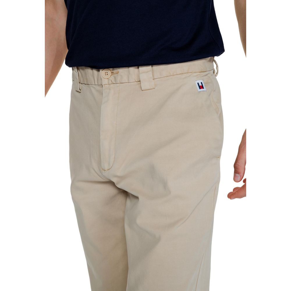 Tommy Hilfiger Jeans Gold Recycled Cotton Pant $207.00 Tommy Hilfiger Jeans Luzworld