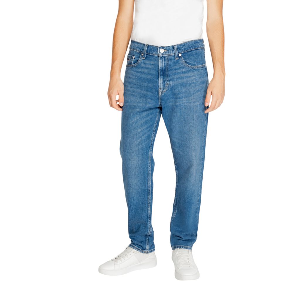 Tommy Hilfiger Jeans Blue Recycled Cotton Slim Fit Jean $207.00 Tommy Hilfiger Jeans Luzworld
