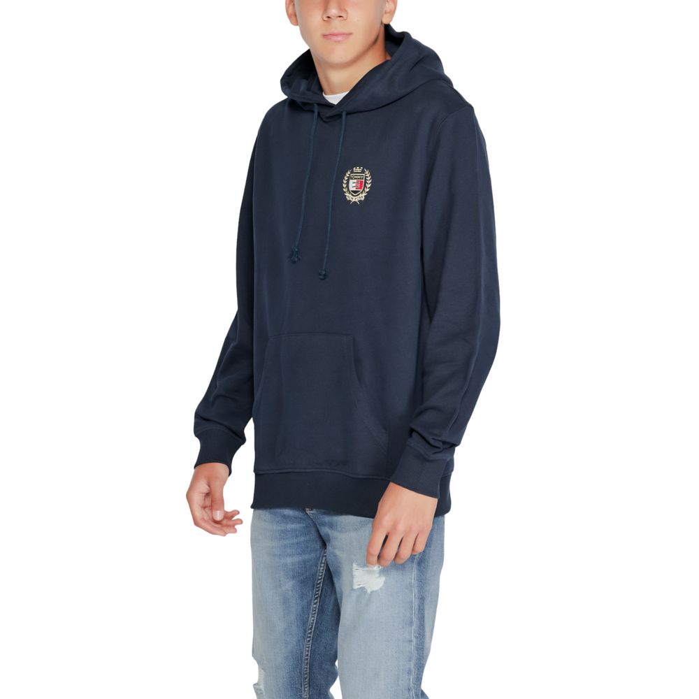 Tommy Hilfiger Jeans Blue Cotton Hoody $207.00 Tommy Hilfiger Jeans Luzworld