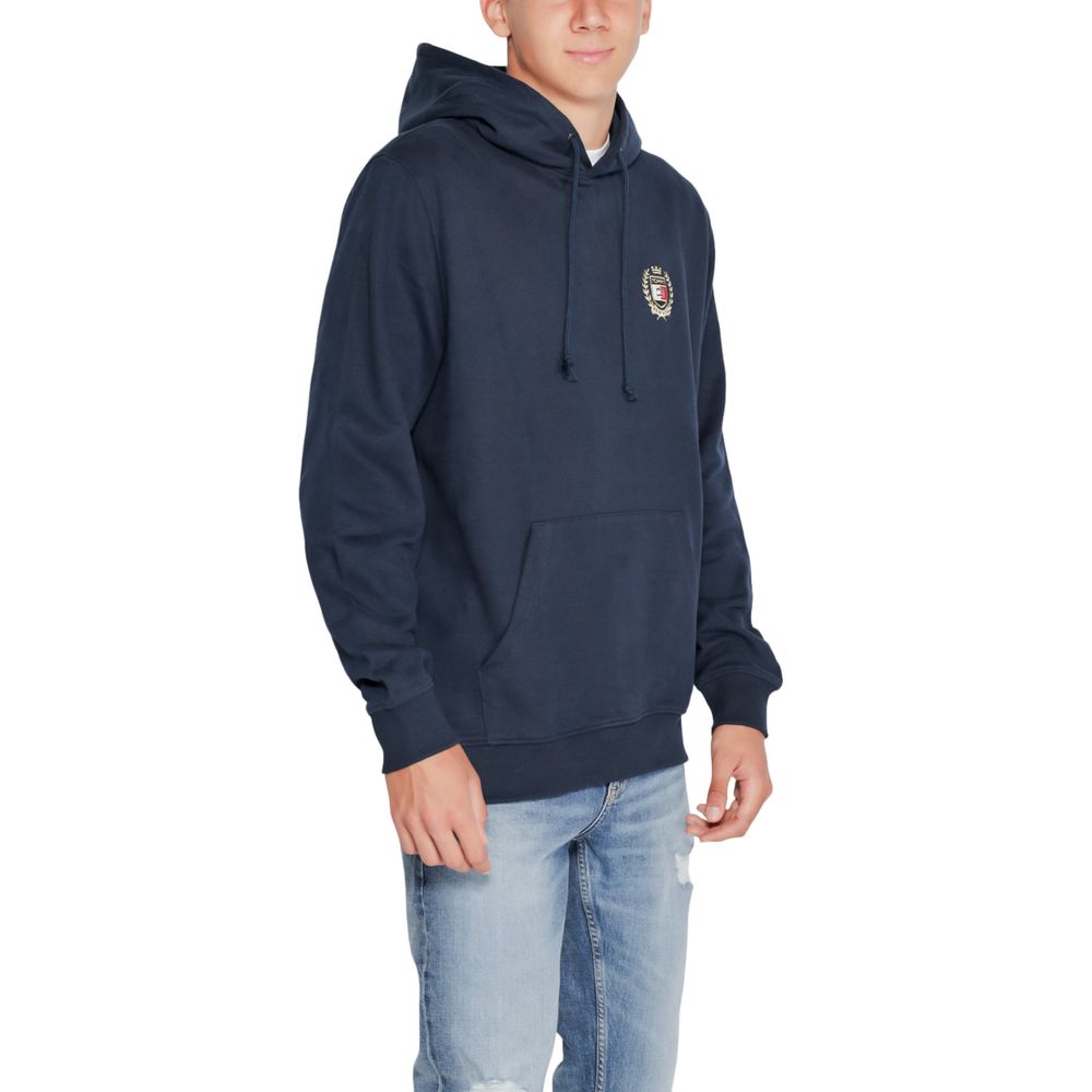 Tommy Hilfiger Jeans Blue Cotton Hoody $207.00 Tommy Hilfiger Jeans Luzworld