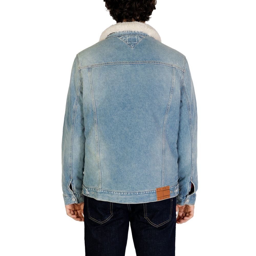 Tommy Hilfiger Jeans Light Blue Cotton Jackets & Coat $584.00 Tommy Hilfiger Jeans Luzworld