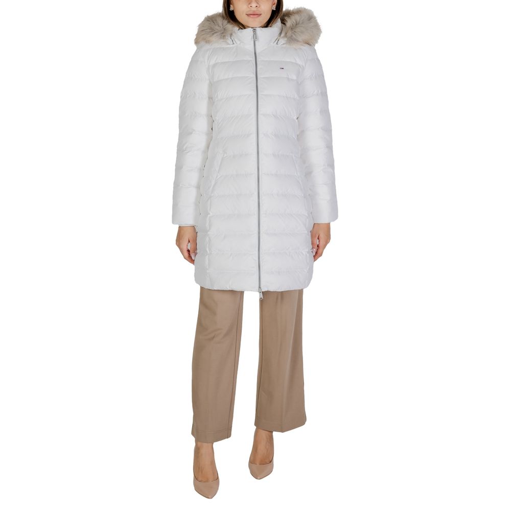 Tommy Hilfiger Jeans White Recycled Polyester Jackets & Coat $663.00 Tommy Hilfiger Jeans Luzworld