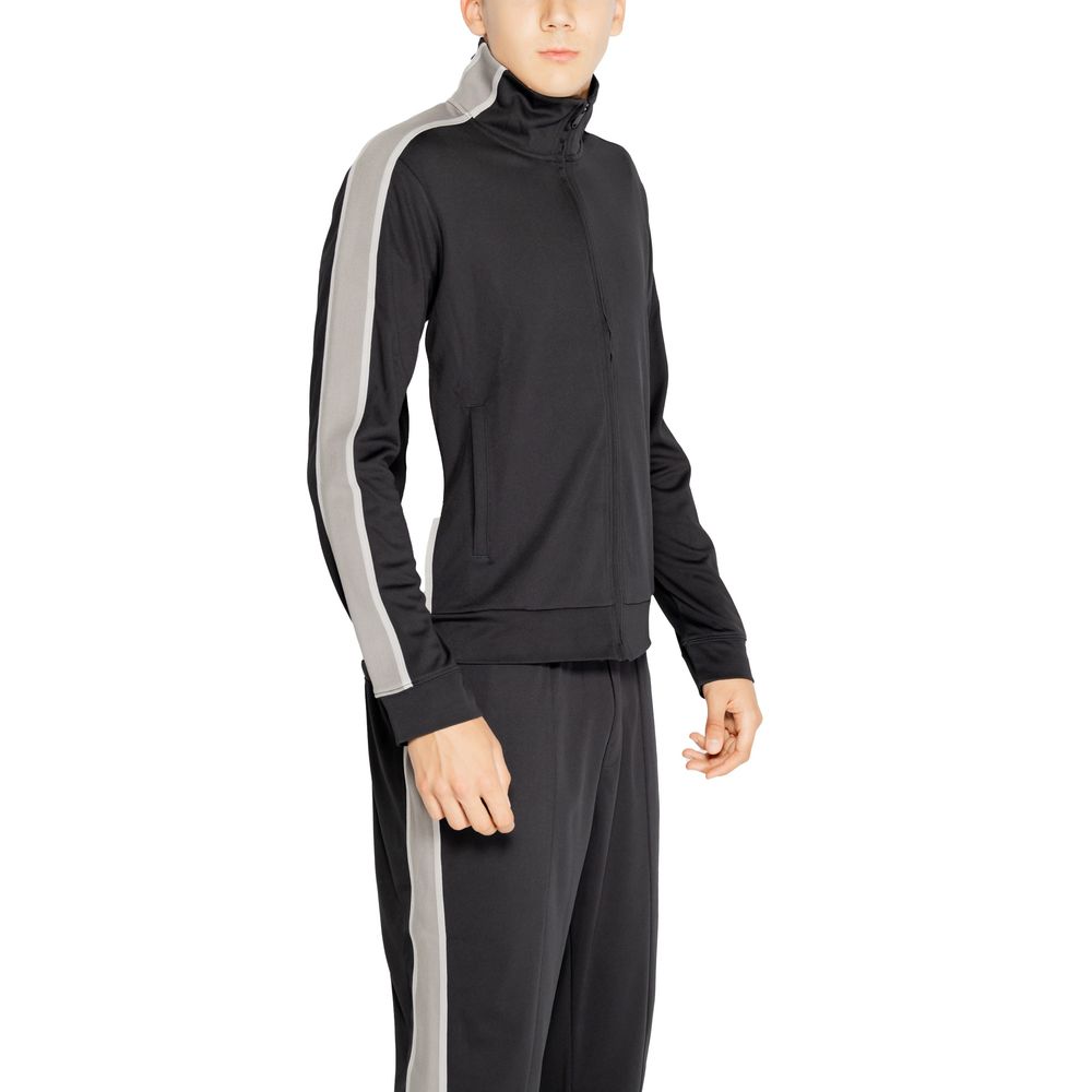 Calvin Klein Sport Black Recycled Polyester Sweatshirt $238.00 Calvin Klein Sport Luzworld