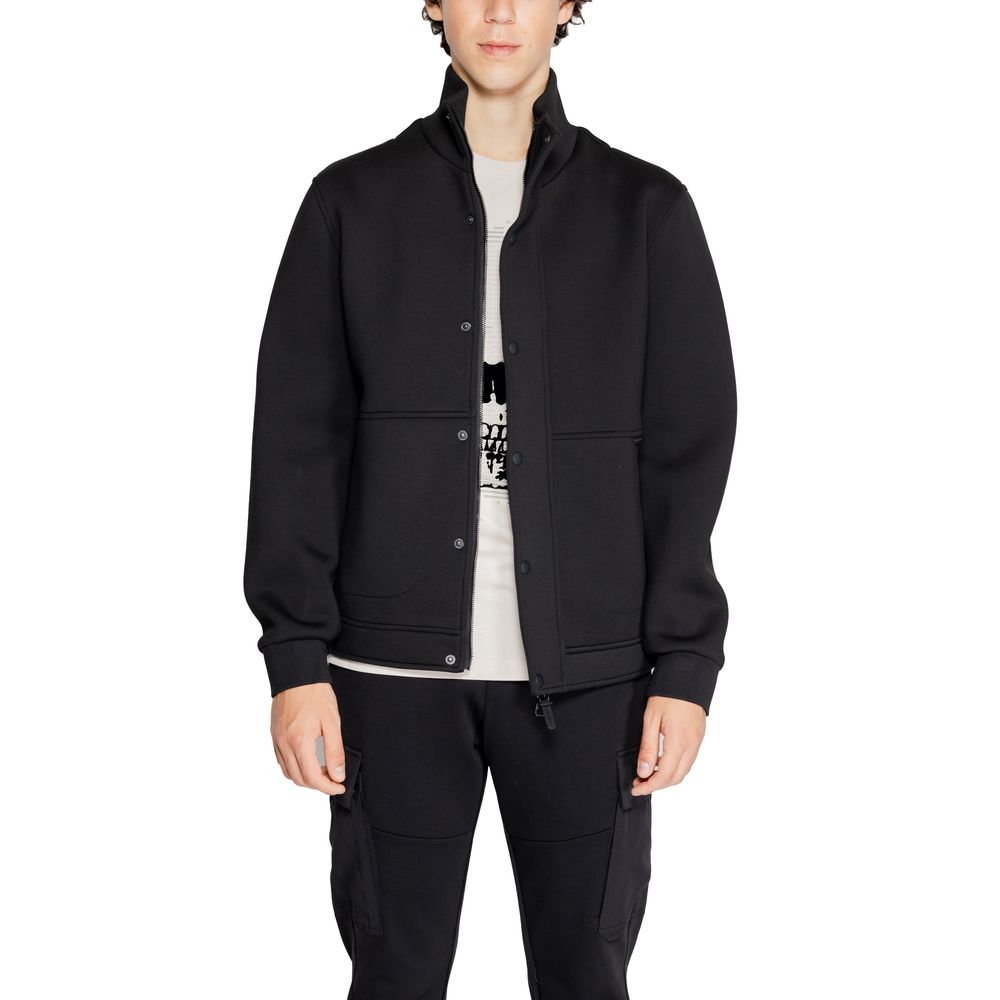 Antony Morato Black Polyester Jackets & Coat $284.00 Antony Morato Luzworld