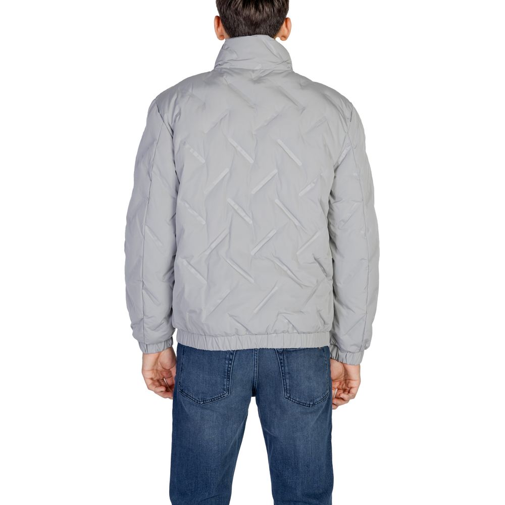 Antony Morato Gray Polyester Jackets & Coat $284.00 Antony Morato Luzworld