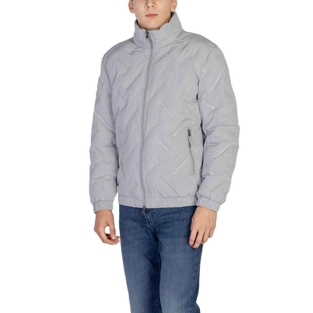 Antony Morato Gray Polyester Jackets & Coat $284.00 Antony Morato Luzworld
