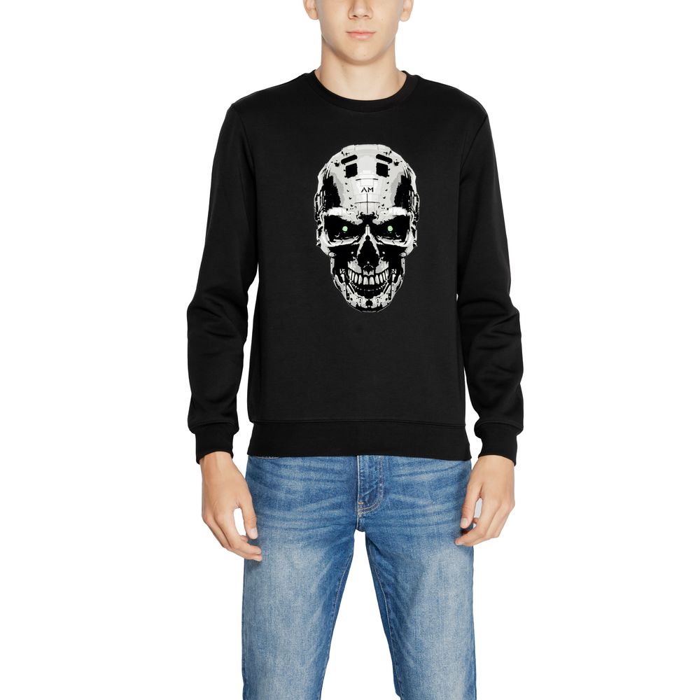 Antony Morato Black Cotton Sweatshirt $177.00 Antony Morato Luzworld
