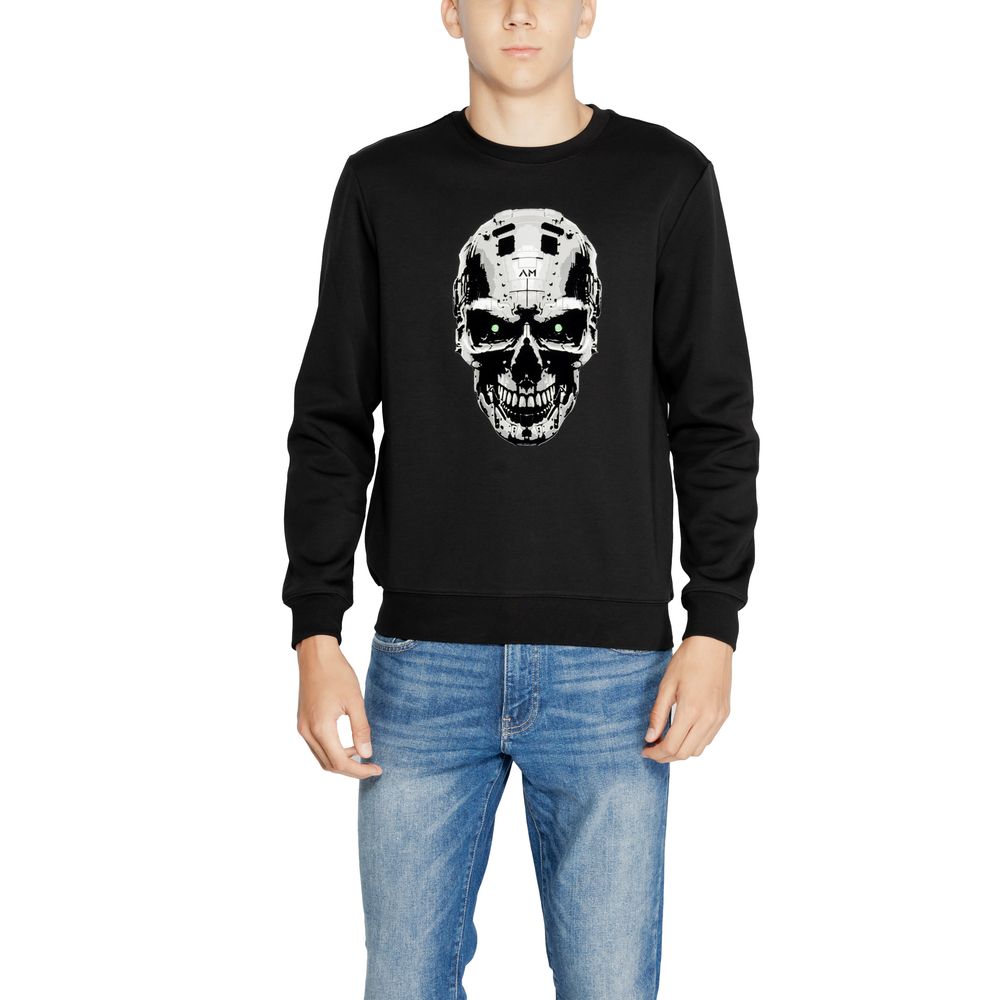 Antony Morato Black Cotton Sweatshirt $177.00 Antony Morato Luzworld