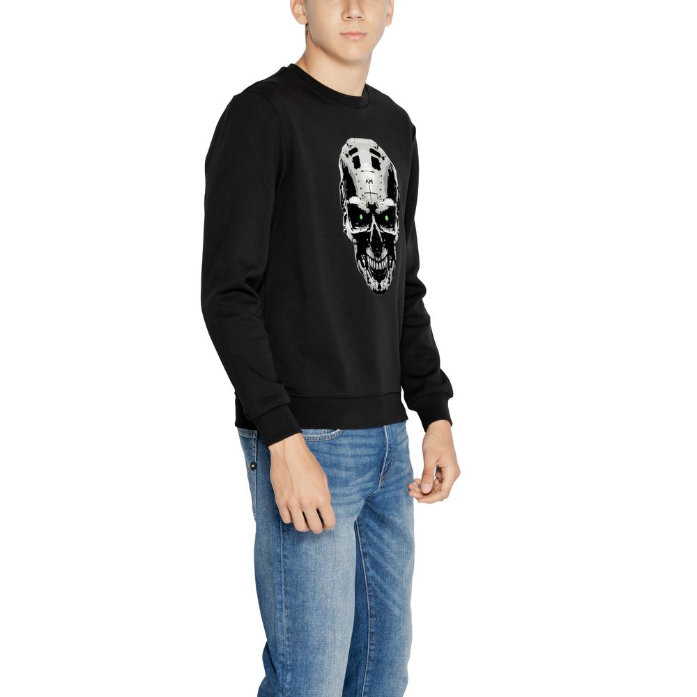 Antony Morato Black Cotton Sweatshirt $177.00 Antony Morato Luzworld