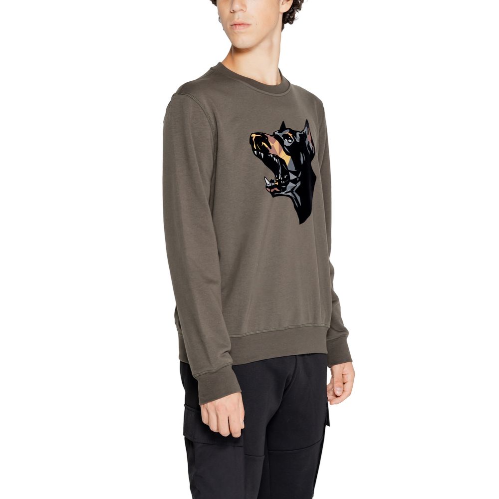 Antony Morato Green Cotton Sweatshirt $177.00 Antony Morato Luzworld