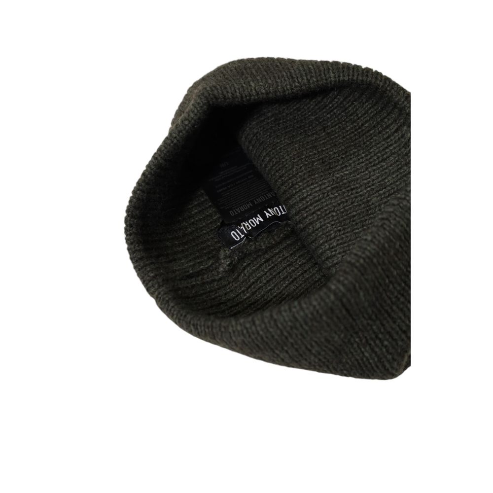 Antony Morato Green Wool Caps Baseball Hat $125.00 Antony Morato Luzworld