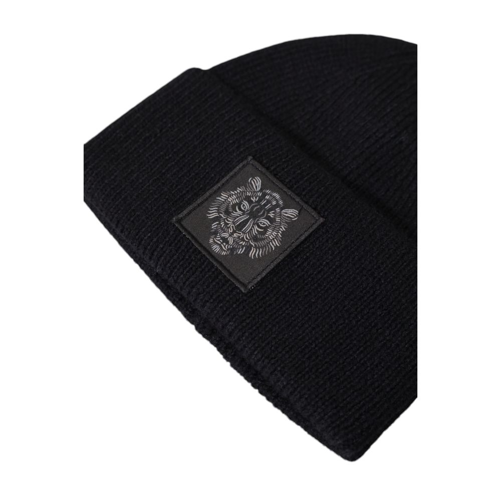 Antony Morato Black Wool Caps Baseball Hat $125.00 Antony Morato Luzworld