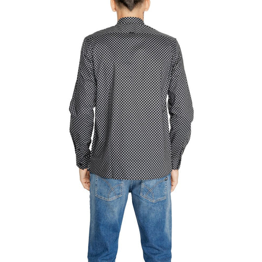 Antony Morato Gray Cotton Shirt $164.00 Antony Morato Luzworld