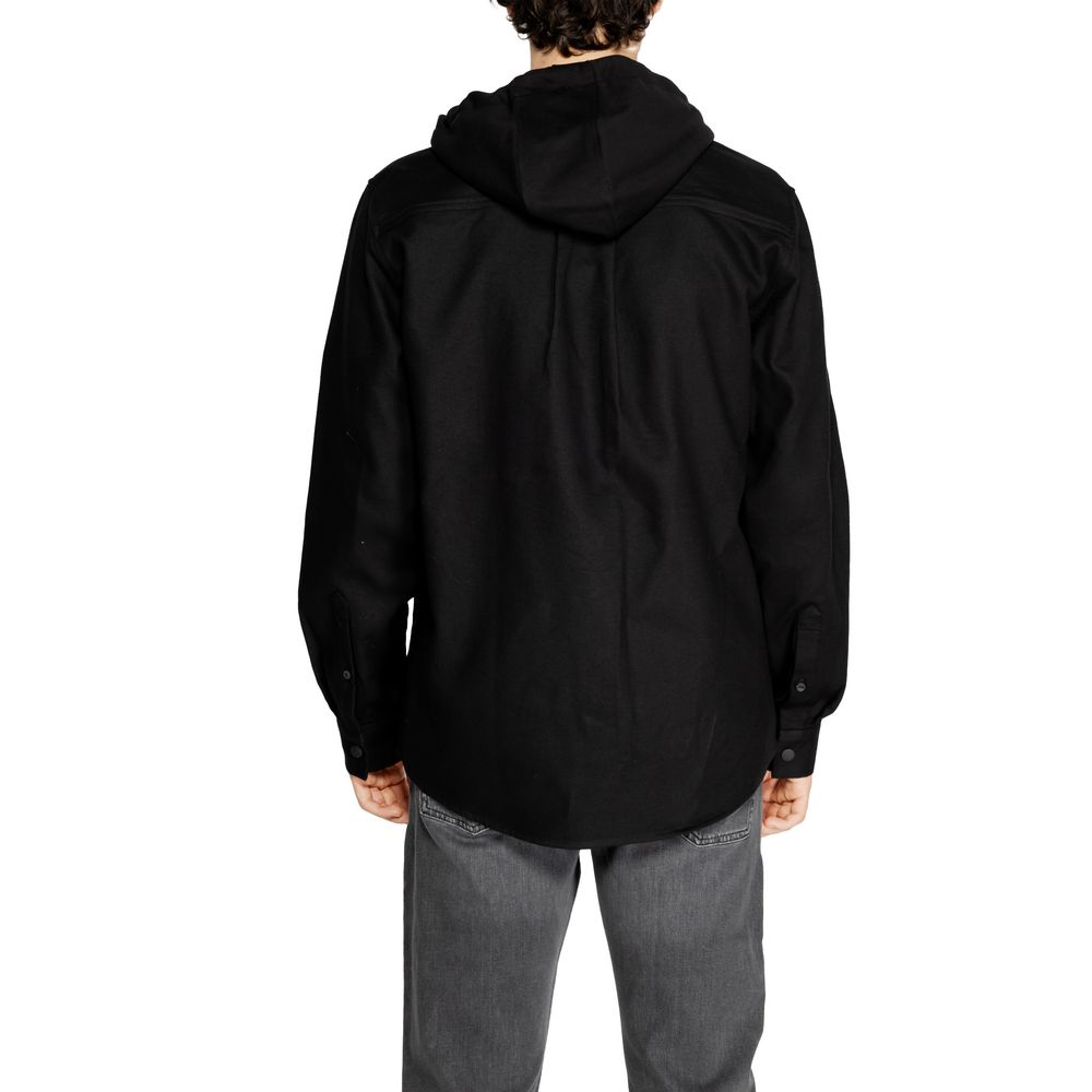 Antony Morato Black Cotton Shirt $258.00 Antony Morato Luzworld