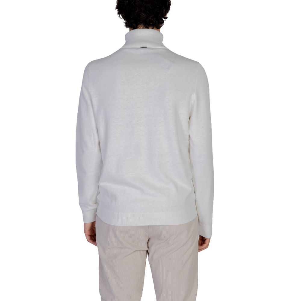 Antony Morato White Cotton Turtleneck $188.00 Antony Morato Luzworld
