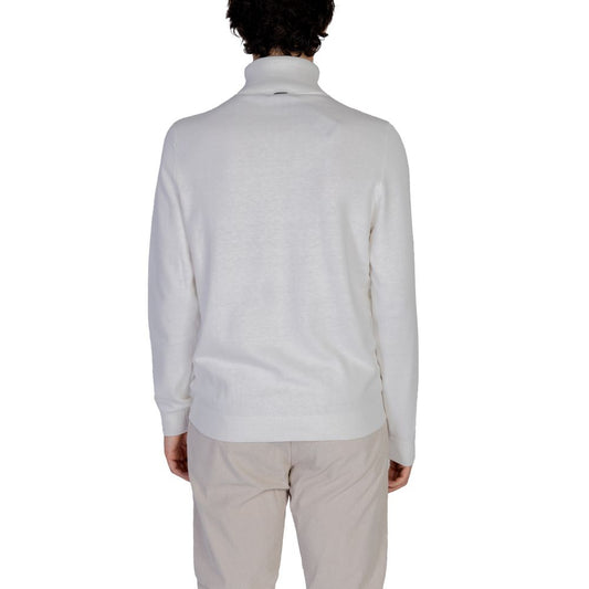 Antony Morato White Cotton Turtleneck $188.00 Antony Morato Luzworld