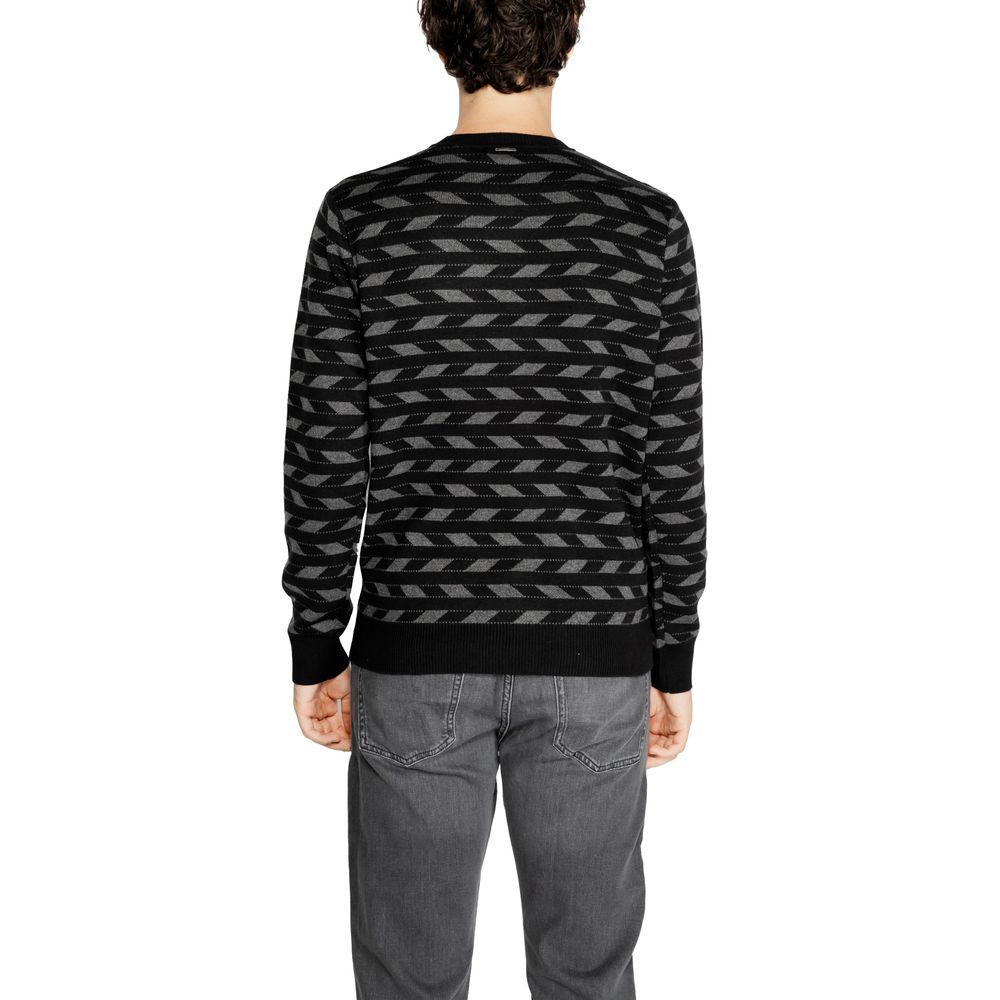 Antony Morato Black Marabou Sweater $206.00 Antony Morato Luzworld