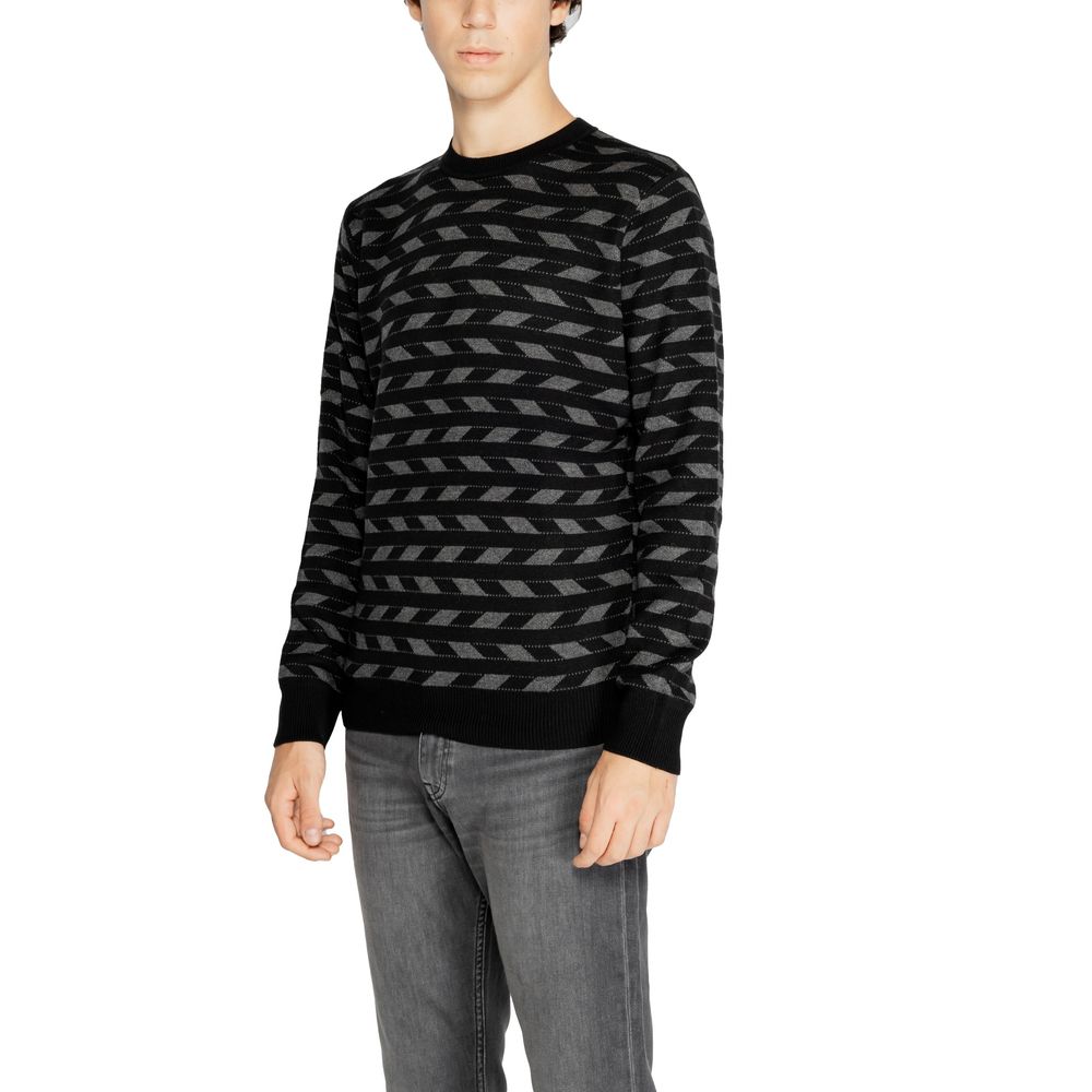 Antony Morato Black Marabou Sweater $206.00 Antony Morato Luzworld