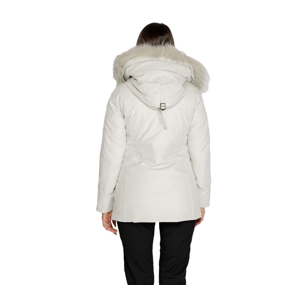 Blauer White Polyester Parka $1223.00 Blauer Luzworld