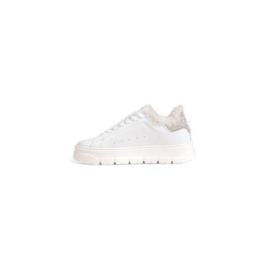 Crime London White Leather Sneaker $314.00 Crime London Luzworld