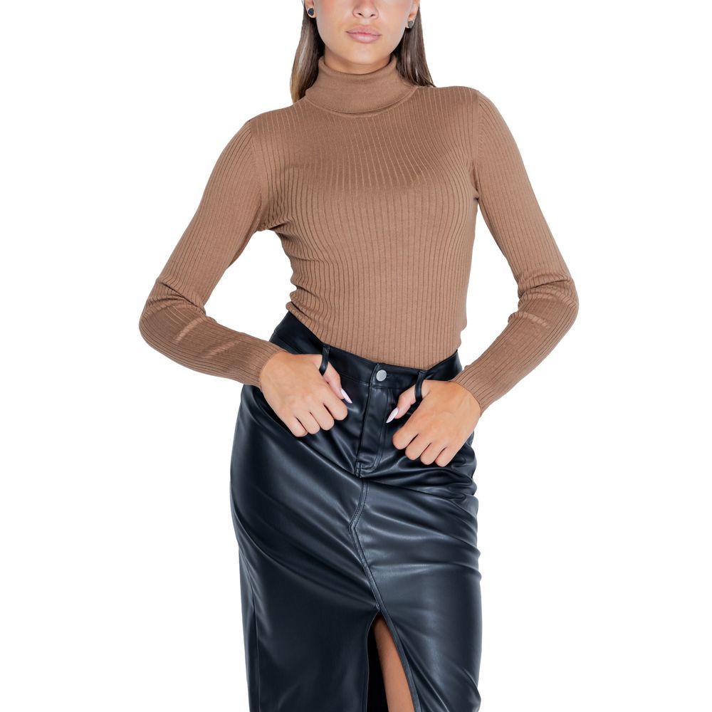 Jacqueline De Yong Brown Viscose Sportswear $118.00 Jacqueline De Yong Luzworld