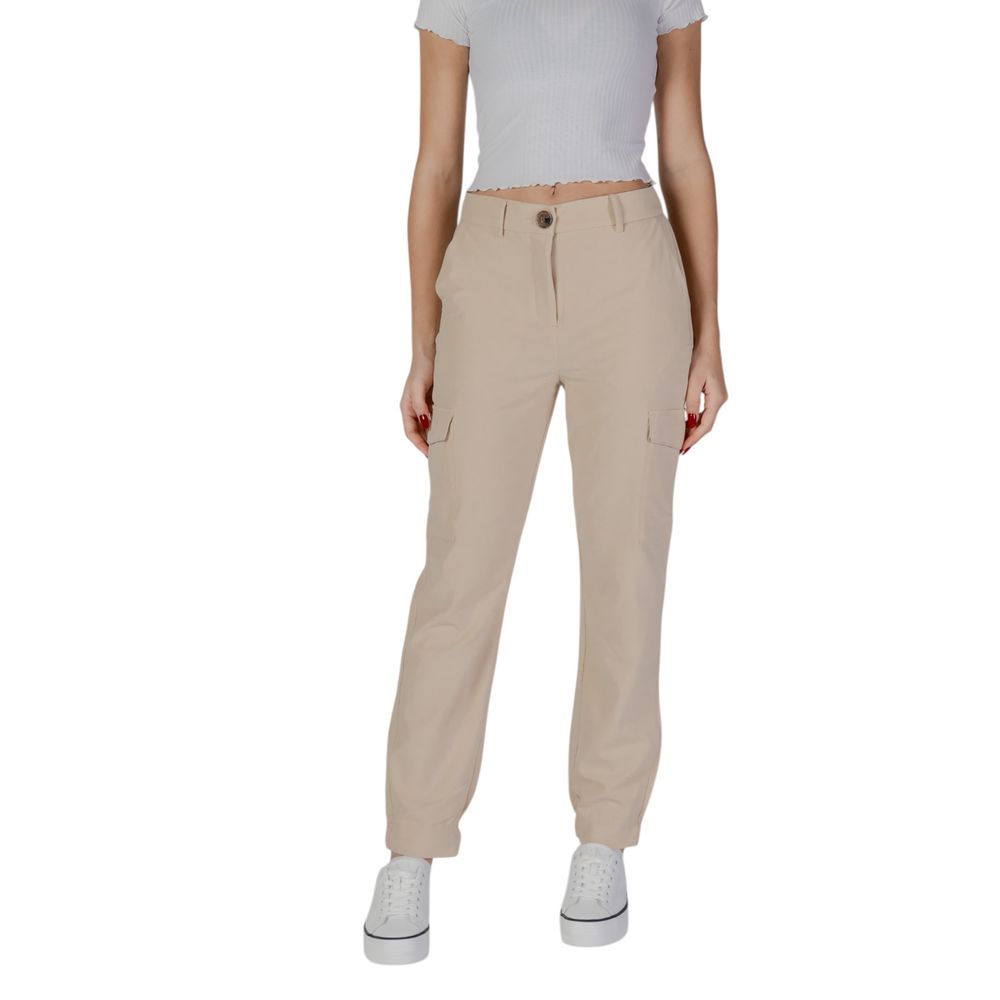 B.Young Beige Polyester Pant $157.00 B.Young Luzworld